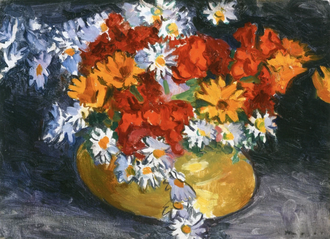 Albert Marquet - Fiori in una pentola di rame